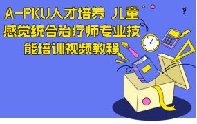 A-PKU人才培养 儿童感觉统合治疗师专业技能培训视频教程