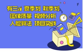 有三ai 夏季划 秋季划 图像质量 视频分析 人脸算法 项目实战