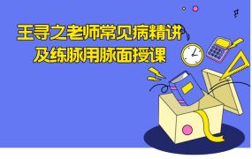 王寻之老师常见病精讲及练脉用脉面授课